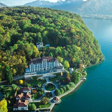 Le Palace De Menthon Kültér fotó Aerial view