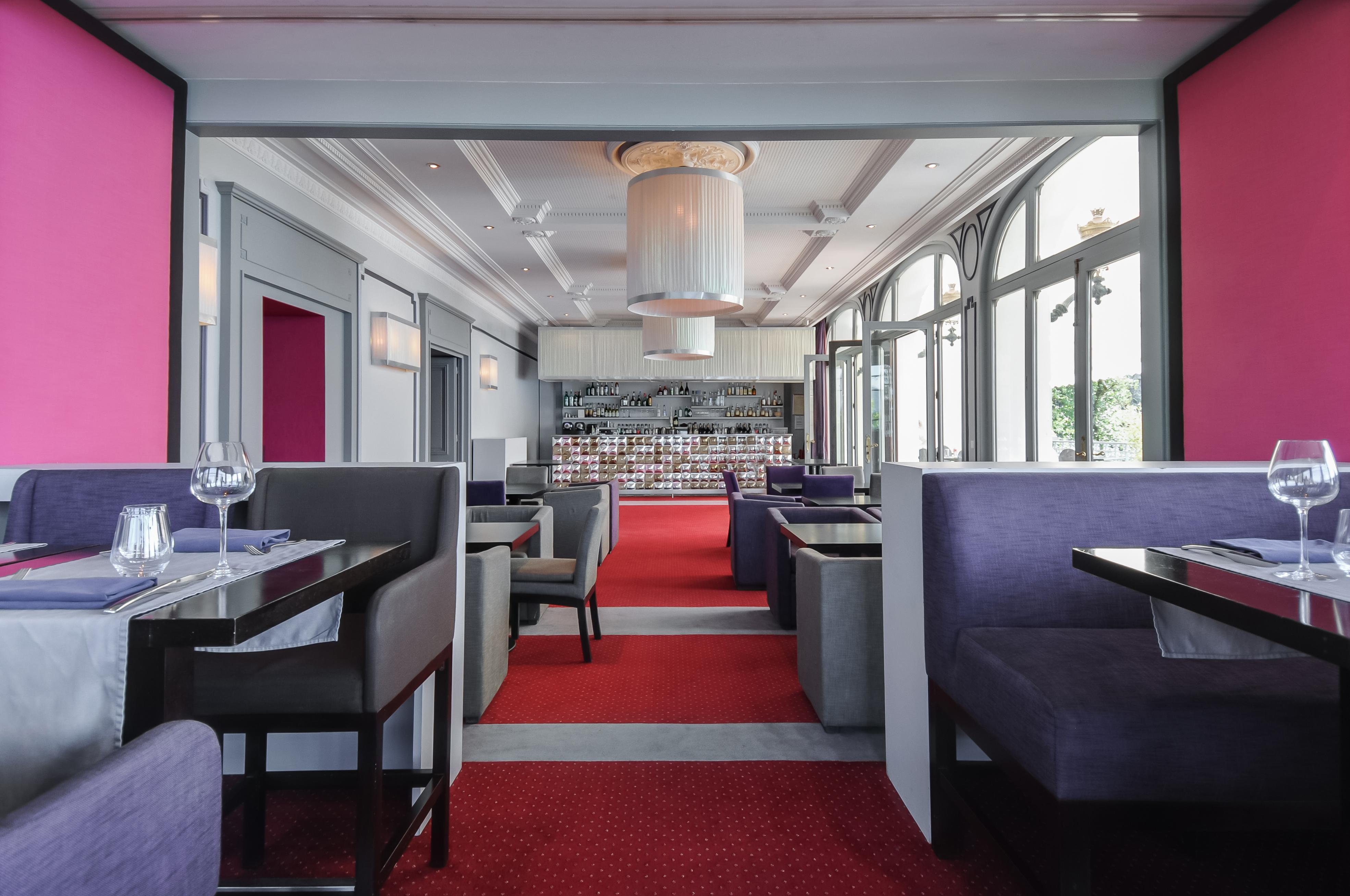 Le Palace De Menthon Kültér fotó Restaurant